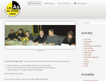Tablet Screenshot of lesas.org